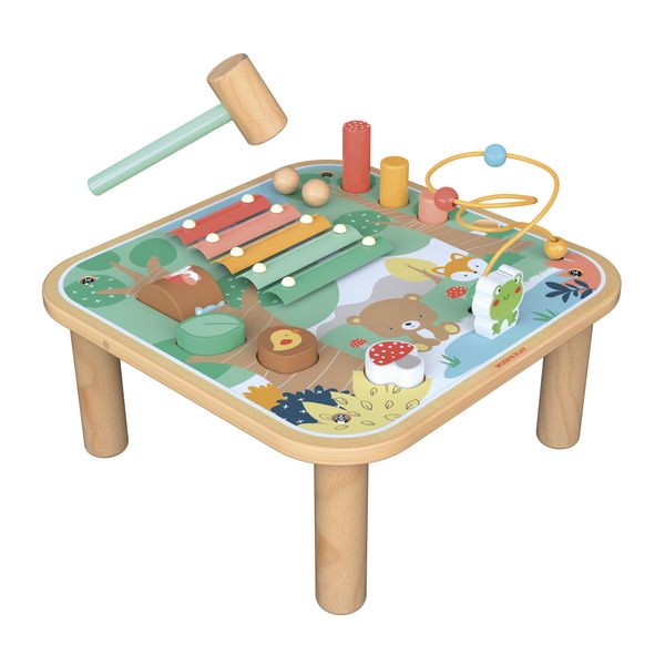 Tavolino multi attività bosco in legno - wood "n" play - WOOD 'N' PLAY