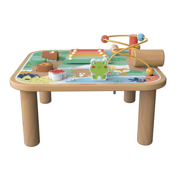 Tavolino multi attività bosco in legno - wood "n" play - WOOD 'N' PLAY