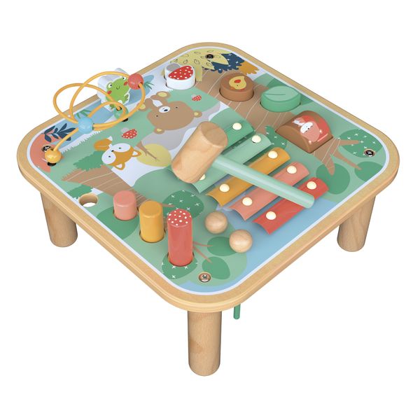 Tavolino multi attività bosco in legno - wood "n" play - WOOD 'N' PLAY