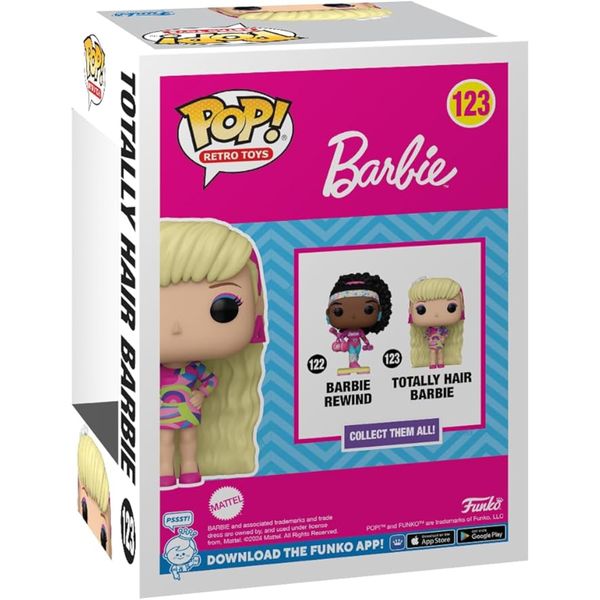 Funko pop - barbie - 65th totally hair - 123 - Barbie
