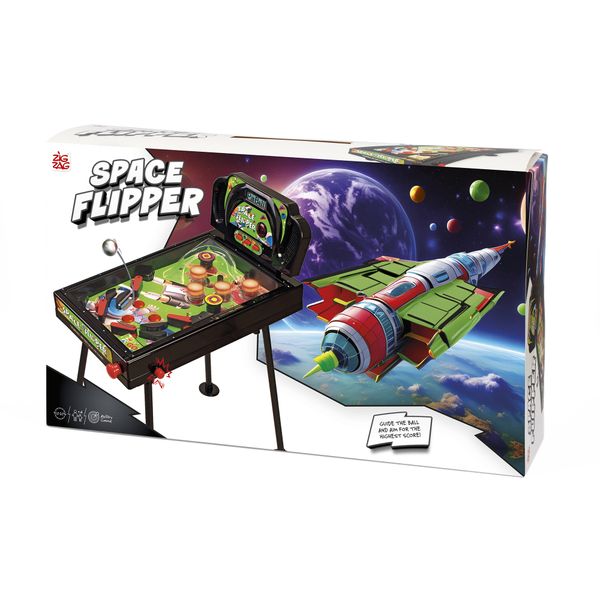 Flipper elettronico zig zag con segnapunti – gioco di abilità con gambe di supporto - SUPERSTAR, ZIG ZAG