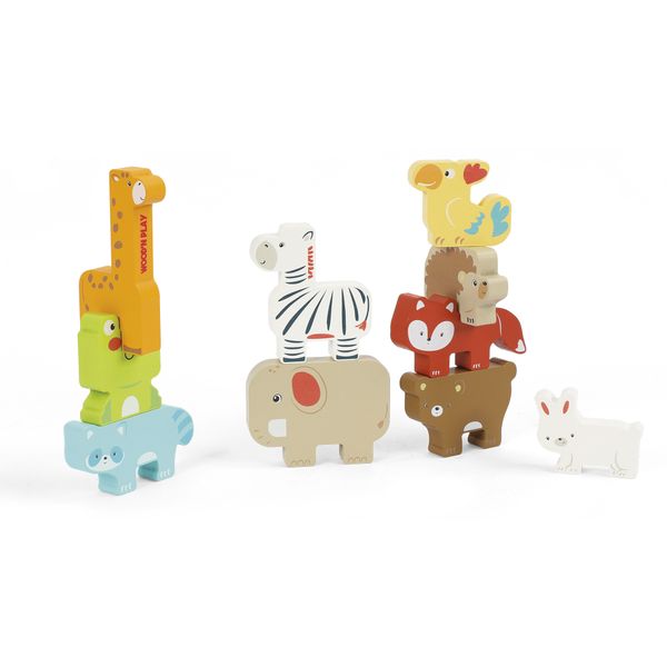 Animali impilabili - wood 'n' play - WOOD 'N' PLAY