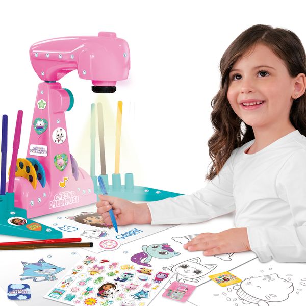 Scuola di disegno con proiettore gabby  -  gabby's dollhouse - LISCIANI