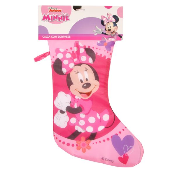 Calza della befana minnie con sorprese a tema - Minnie