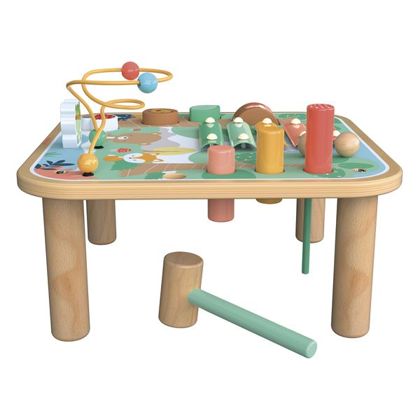 Tavolino multi attività bosco in legno - wood "n" play - WOOD 'N' PLAY
