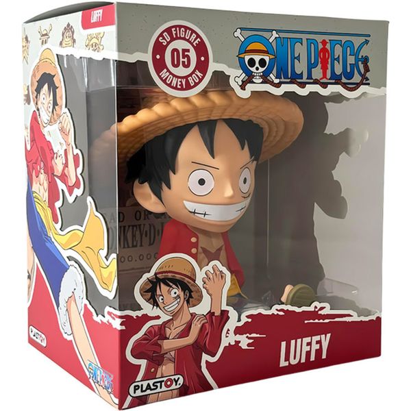 Salvadanaio one piece monkey d. luffy plastoy pop colorato – collezione vivace e adorabile - ONE PIECE
