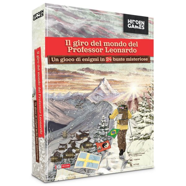 Hidden games giro del mondo del professor leonardo - ms edizioni - 