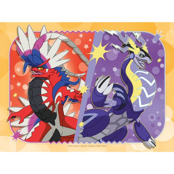 Ravensburger - puzzle pokémon, collezione 4 in a box, 4 puzzle da 12-16-20-24 pezzi, età raccomandata 3+ anni - POKEMON