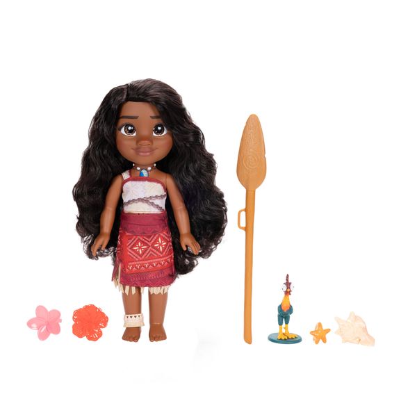 Bambola cantante vaiana 38 cm con la sua voce dal film - disney oceania 2 - DISNEY PRINCESS