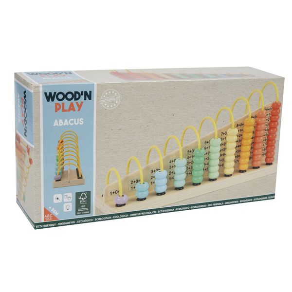Abaco per bambini in legno - wood "n" play - WOOD 'N' PLAY