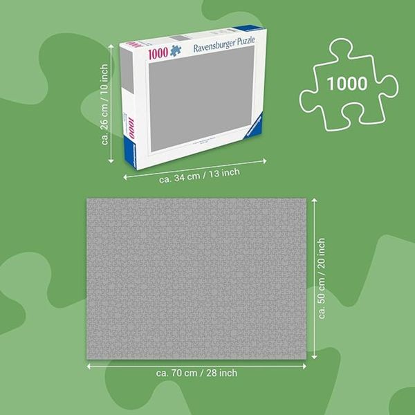 Puzzle 1000 pezzi madrid gran via - puzzle ravensburger per adulti - RAVENSBURGER