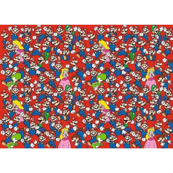 Puzzle 1000 pezzi super mario challenge - puzzle ravensburger per bambini - Super Mario