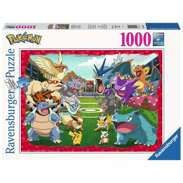 Puzzle pokémon b 1000 pezzi - ravensburger per adulti - POKEMON