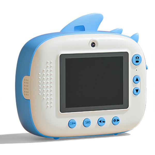 Fotocamera bambini instant kids camera - 6a+ assortita in rosa e blu -  crea mania - CREA MANIA
