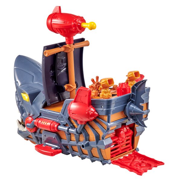 Galeone beast machine con 3 auto incluse - diventa il re dei sette mari con emozionanti corse e combattimenti - MOTOR & CO., SUPERSTAR