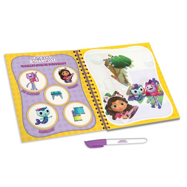 Sketchbook meow-mazing waterbook di gabby  -  gabby's dollhouse - LISCIANI