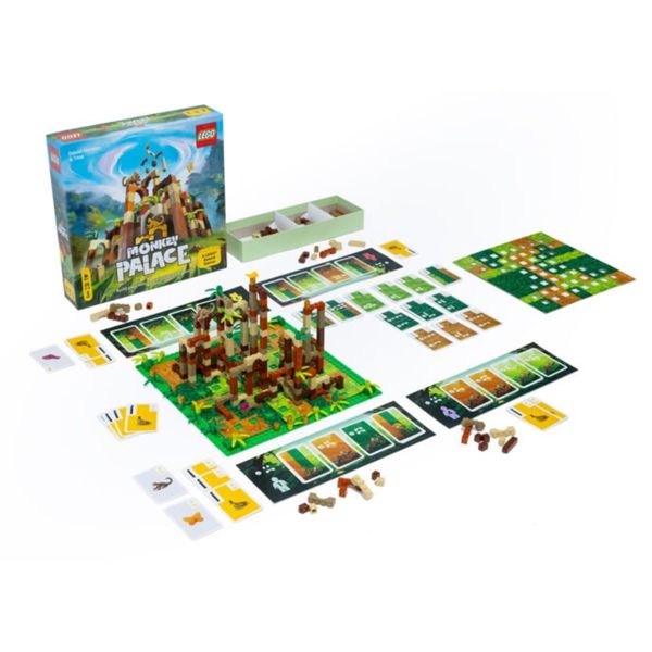 Monkey palace - gioco da tavolo lego per creatività e divertimento -2-4 giocatori - 10+ - ASMODEE, LEGO