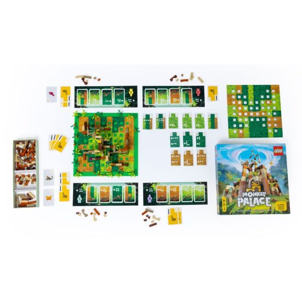 Monkey palace - gioco da tavolo lego per creatività e divertimento -2-4 giocatori - 10+ - ASMODEE, LEGO