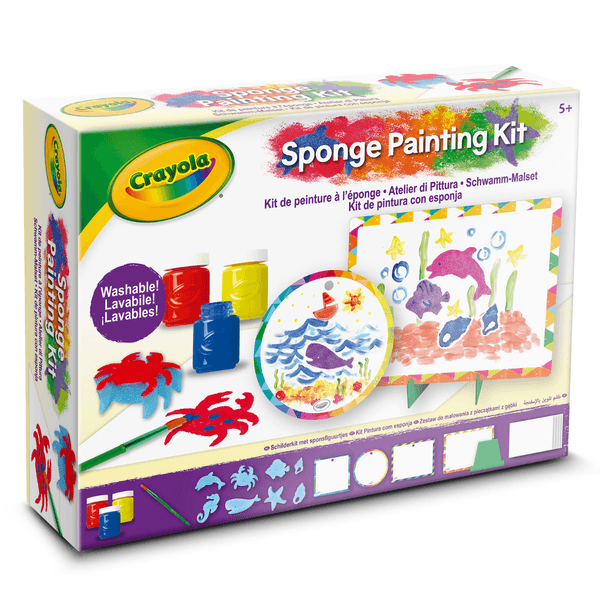 Crayola set atelier di pittura - dipingi con tempere lavabili, attività creativa per bambini - CRAYOLA