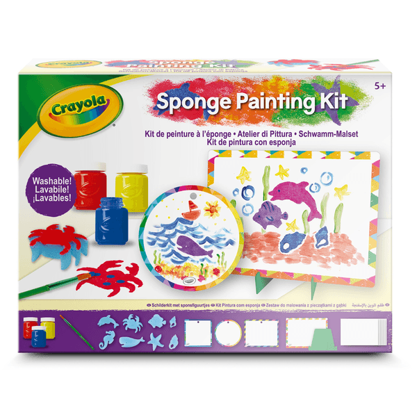 Crayola set atelier di pittura - dipingi con tempere lavabili, attività creativa per bambini - CRAYOLA