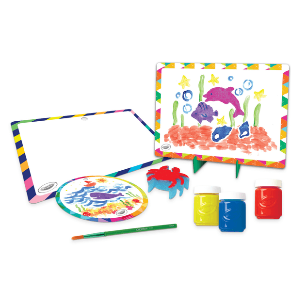 Crayola set atelier di pittura - dipingi con tempere lavabili, attività creativa per bambini - CRAYOLA