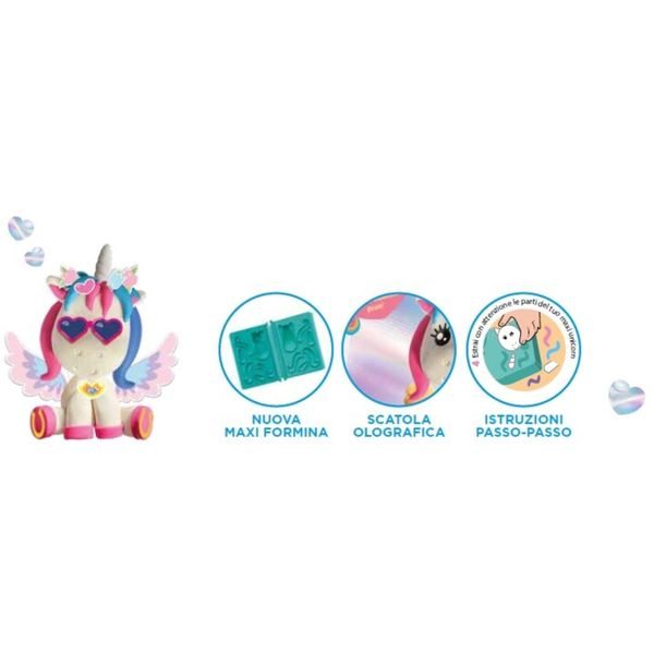 Didò maxi unicorn - confezione gioco con scatola olografica - DIDO'