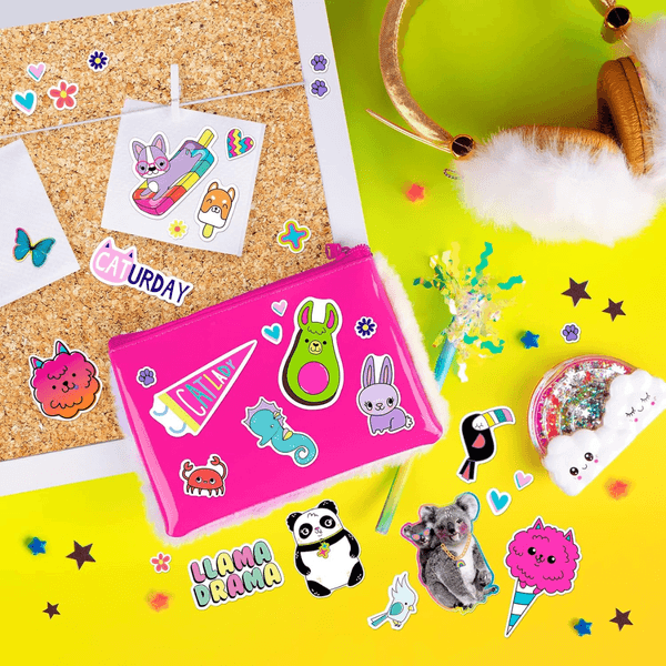 Crayola creations fashion angels - 4 album con 1000+ adesivi assortiti - CRAYOLA