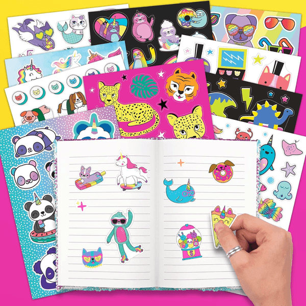 Crayola creations fashion angels - 4 album con 1000+ adesivi assortiti - CRAYOLA