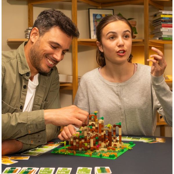 Monkey palace - gioco da tavolo lego per creatività e divertimento -2-4 giocatori - 10+ - ASMODEE, LEGO
