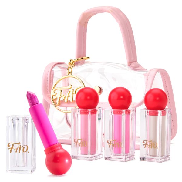 Set di 4 rossetti colorati e sicuri per bambini - FAO Schwarz