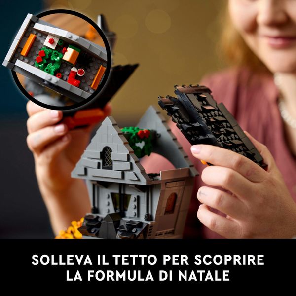 Lego ideas 21351 nightmare before christmas disney di tim burton, diorama per adulti, idea regalo uomo e donna da collezione - Disney, LEGO
