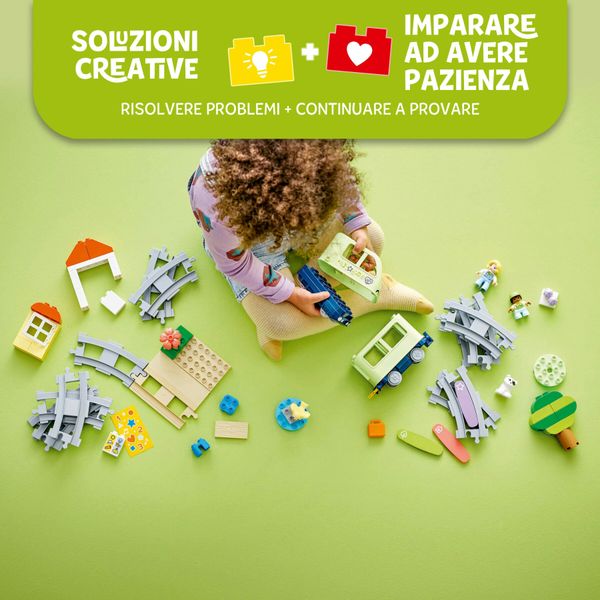 Lego duplo 10427 treno d’avventura interattivo, giochi educativi per bambini 2+ con mattoncini multifunzione, regalo didattico - LEGO DUPLO, LEGO