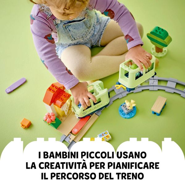Lego duplo 10427 treno d’avventura interattivo, giochi educativi per bambini 2+ con mattoncini multifunzione, regalo didattico - LEGO DUPLO, LEGO