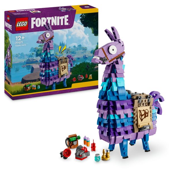 Lego fortnite 77071 lama delle scorte, personaggio giocattolo dal videogioco da collezione, gioco per bambini 12+, idea regalo - Lego