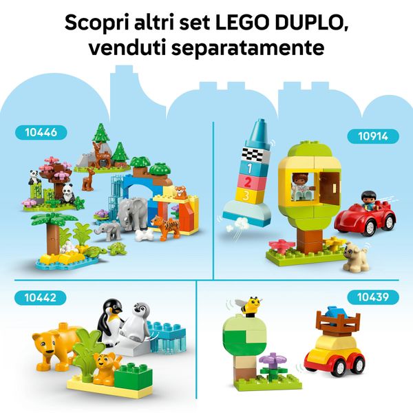 Lego duplo classic 10460 base verde, piastra giocattolo per mattoncini da 24x24 bottoncini, costruzioni creative per bambini - LEGO DUPLO, LEGO