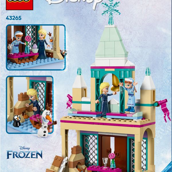 Lego | disney frozen 43265 castello di ghiaccio di arendelle, giocattolo con accessori e 3 personaggi, giochi per bambine 5+ - LEGO DISNEY PRINCESS, Frozen, LEGO