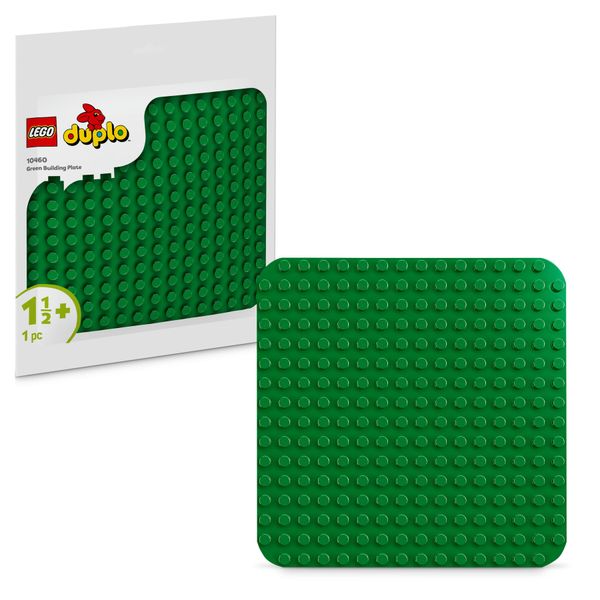 Lego duplo classic 10460 base verde, piastra giocattolo per mattoncini da 24x24 bottoncini, costruzioni creative per bambini - LEGO DUPLO, Lego