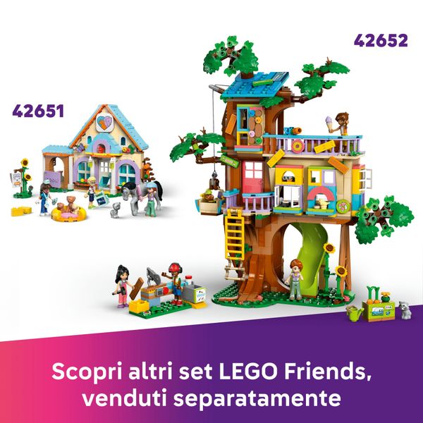 Lego friends 42650 pet shop, giochi per abilità sociali e cura animali per bambine 6+ con coniglio, cane e gatto giocattolo - LEGO FRIENDS, LEGO
