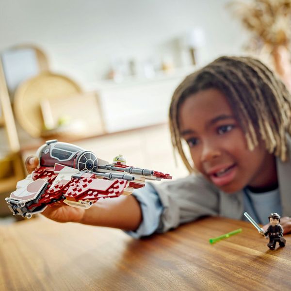 Lego star wars 75401 jedi interceptor di ahsoka con minifigure di anakin skywalker e droide, starfighter giocattolo bambini 8+ - LEGO® Star Wars™, LEGO, Star Wars