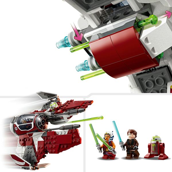 Lego star wars 75401 jedi interceptor di ahsoka con minifigure di anakin skywalker e droide, starfighter giocattolo bambini 8+ - LEGO® Star Wars™, LEGO, Star Wars