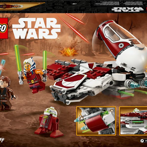 Lego star wars 75401 jedi interceptor di ahsoka con minifigure di anakin skywalker e droide, starfighter giocattolo bambini 8+ - LEGO® Star Wars™, LEGO, Star Wars