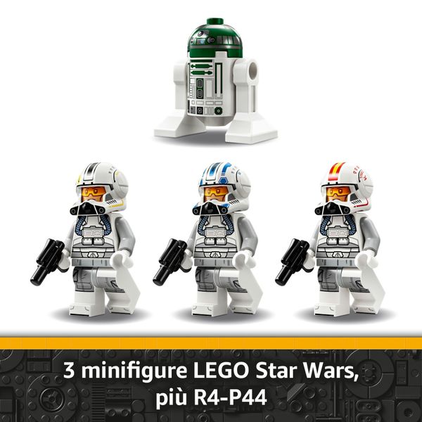 Lego star wars 75402 starfighter arc-170 con 4 minifigure e droide, regalo di compleanno, astronave giocattolo per bambini 9+ - LEGO® Star Wars™, LEGO, Star Wars