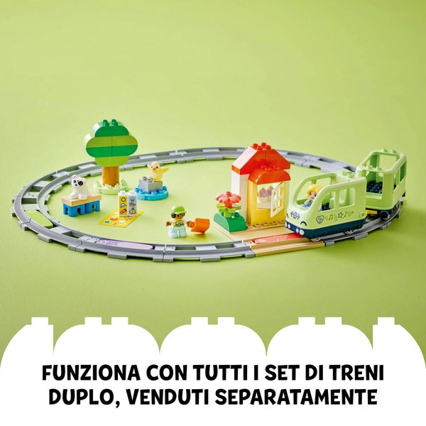 Lego duplo 10427 treno d’avventura interattivo, giochi educativi per bambini 2+ con mattoncini multifunzione, regalo didattico - LEGO DUPLO, LEGO