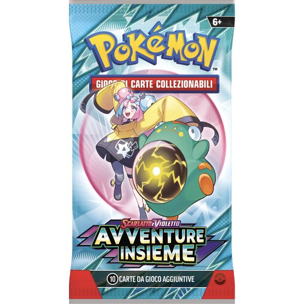 Pokémon scarlatto e violetto - avventure insieme busta d'espansione da 10 carte - POKEMON