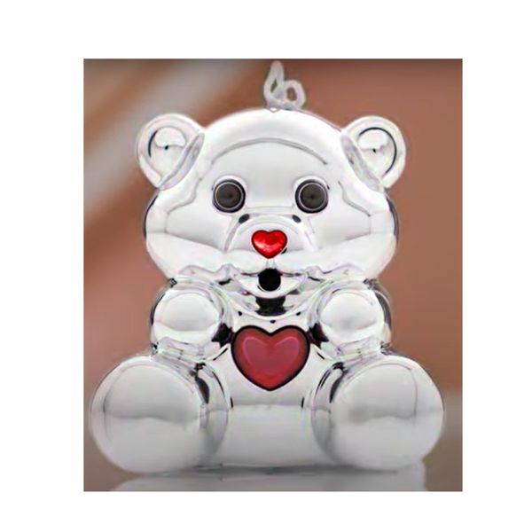 Coccolotti oh my gold: gli orsetti metal con funzione registrazione - portachiavi interattivo da portare sempre con te - assortito - 3+ - regalo perfetto per bambini e adulti - per donna, uomo - 