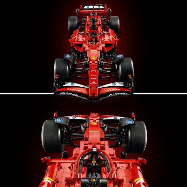 Lego technic 42207 monoposto f1 ferrari sf-24 - modello di auto formula 1 da collezione, idea regalo per adulti, uomo e donna - LEGO TECHNIC, LEGO