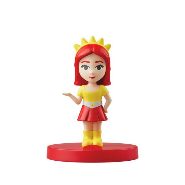 Personaggio sonoro faba - arriva lucilla 1-3 anni - FABA