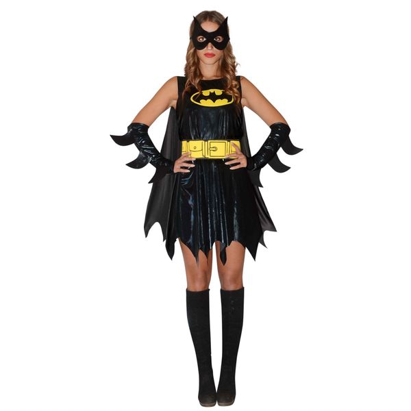 Costume batgirl licenza warner bros - taglia adulto - BATMAN, DC COMICS, CIAO