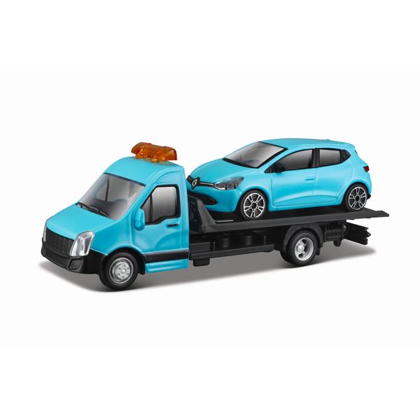 Assortimento carro attrezzi bburago (con auto) in scala 1/43. scatola vetrina. - BBURAGO
