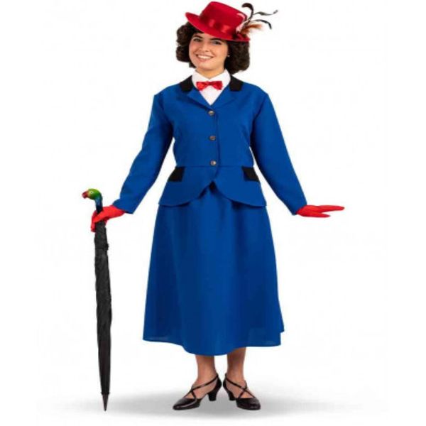 Costume tata magica taglia unica (s-m) - 42-44 - CARNIVAL TOYS
